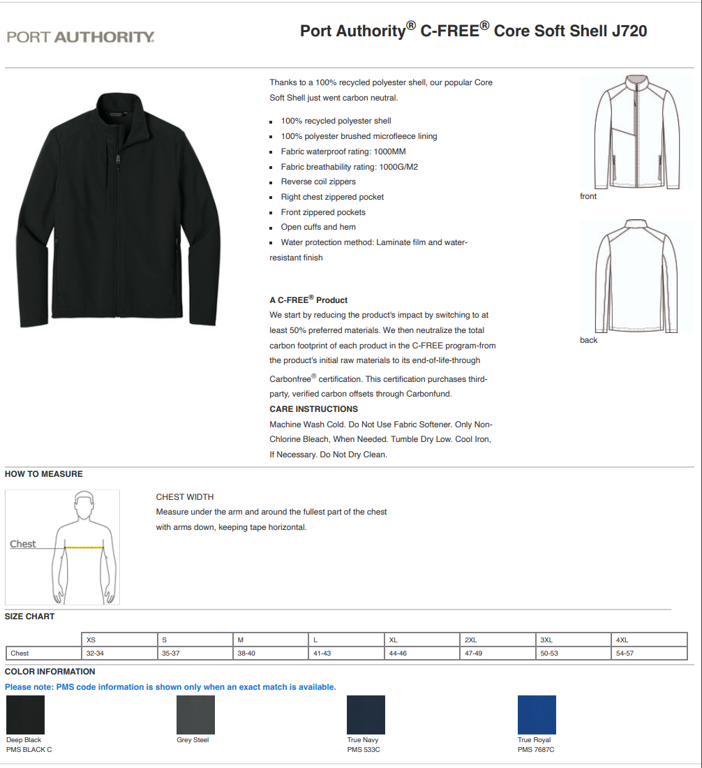 Port Authority C-Free Core Soft Shell image 5