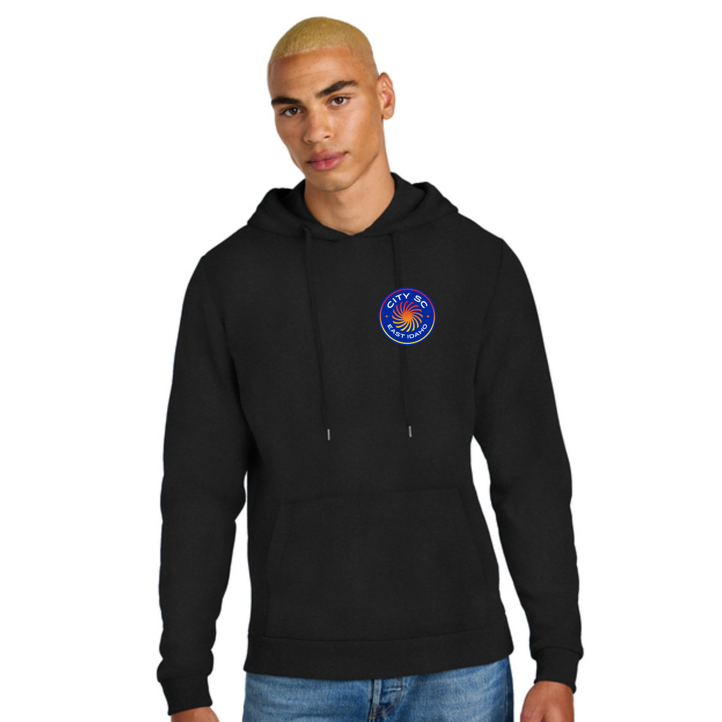 City Small Logo Tri Blend Hoodie
