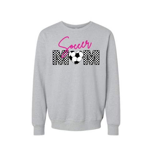 Checkered Soccer Mom Sweater