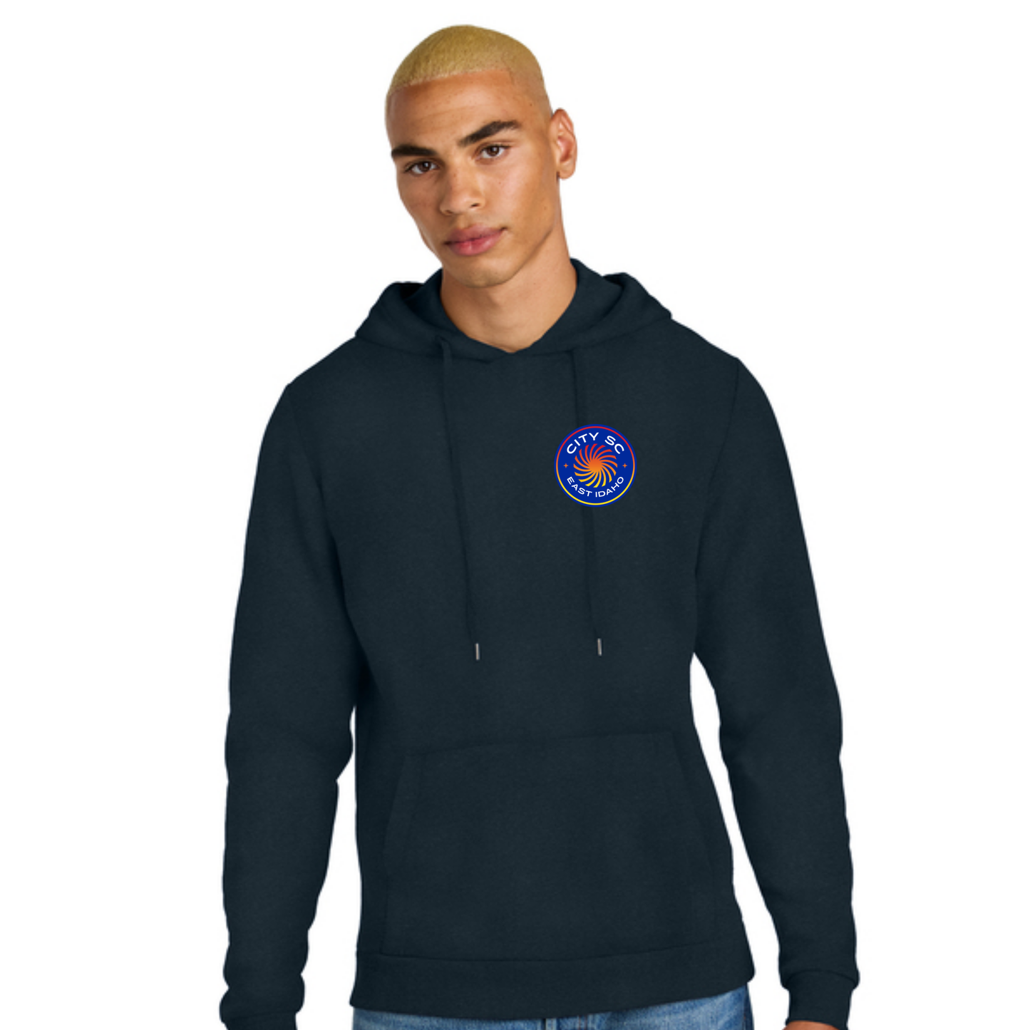 City Small Logo Tri Blend Hoodie