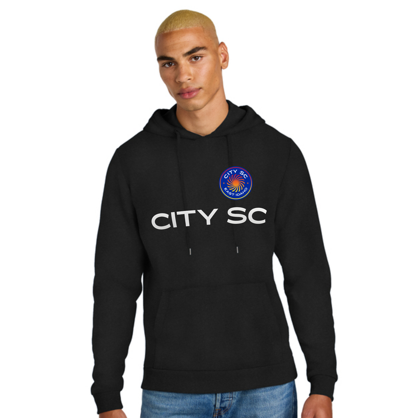 City Big Logo Tri Blend Hoodie